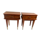 Pair of vintage bedside tables