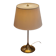 Bergboms brass table lamp, original shade, model B-024, Scandinavian Modern 1960s