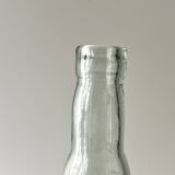 Legras glass bottle "transparent hand" circa 1920, antique carafe