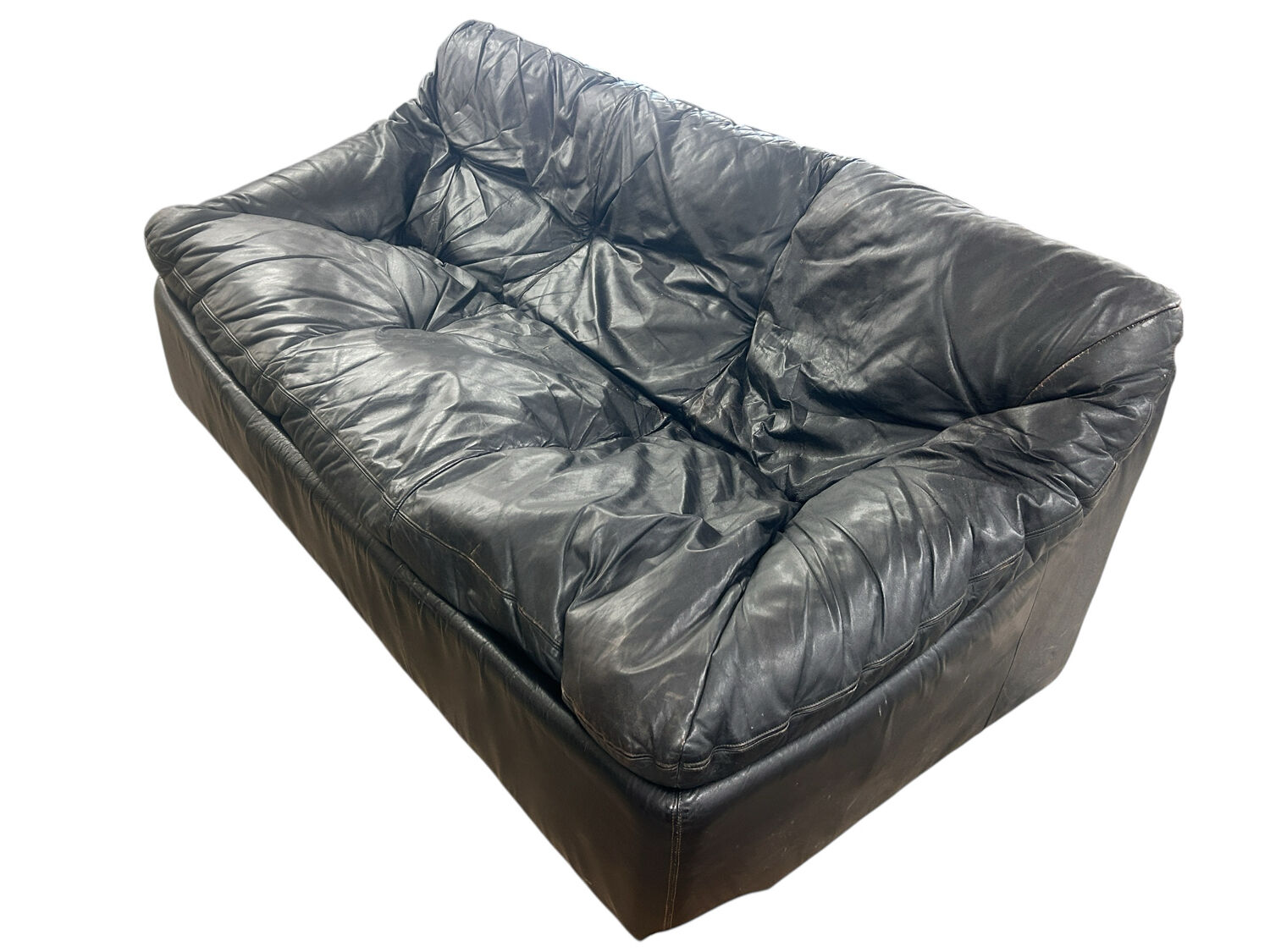 Cinna leather sofa 1970