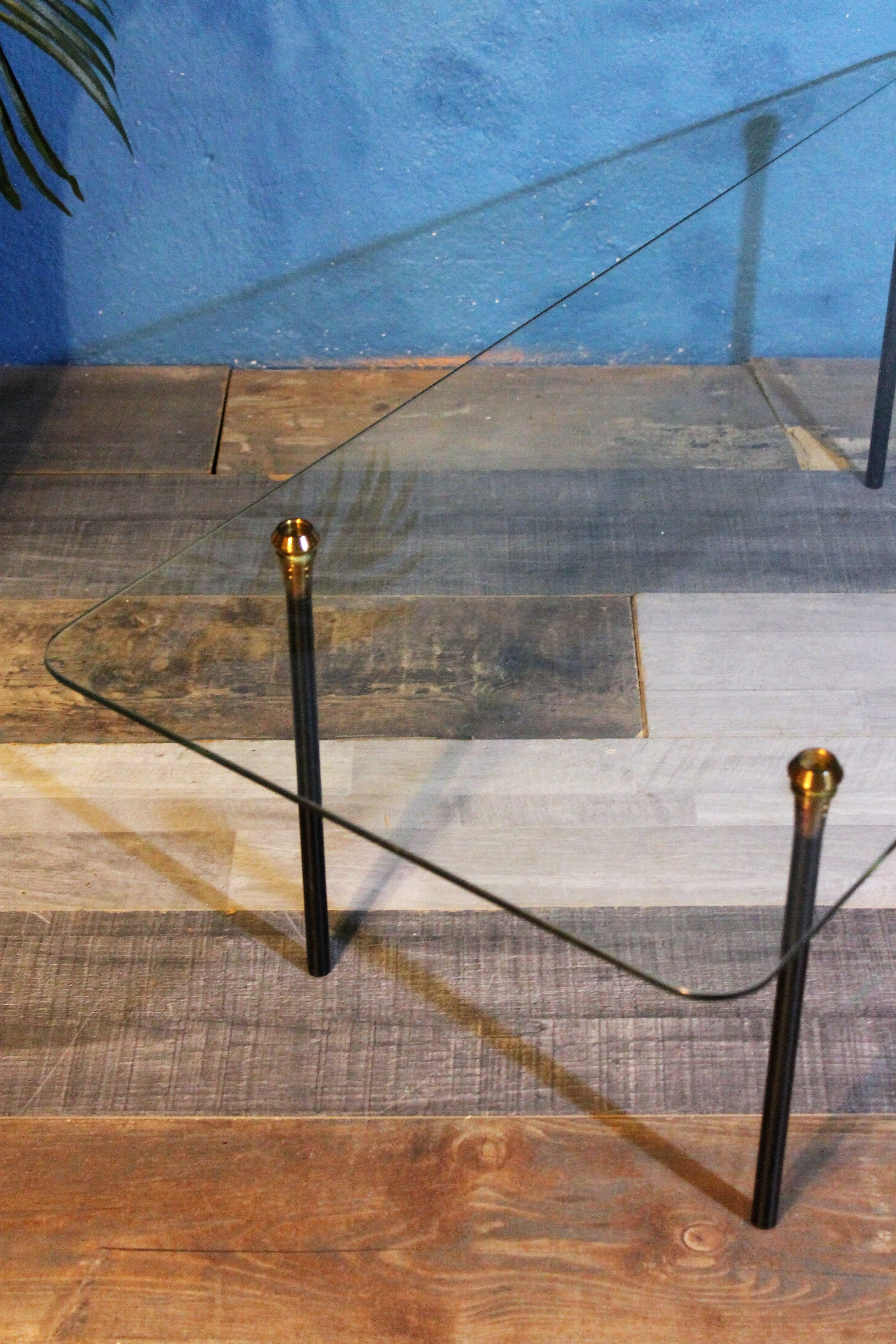 Metal coffee table - 1950s