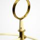 Extraordinary rare Mid Century Modern umbrella stand in string helix design