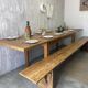 Table de ferme 180/280x80cm