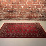 Tapis d'orient noué à la main en laine et soie