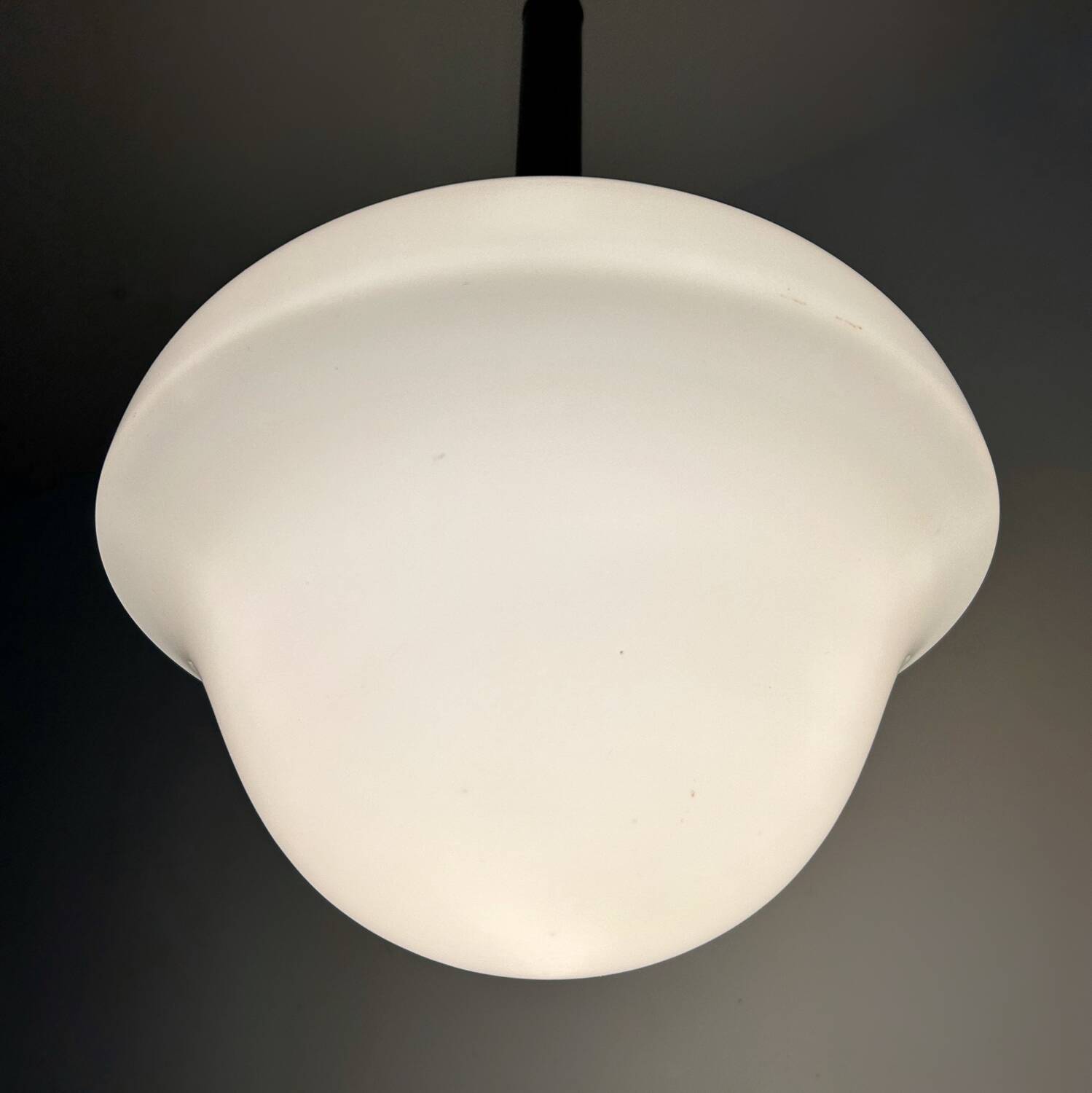 50s opaline bistro chandelier