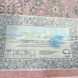 Oriental pattern rugs in virgin wool salmon background, 285x195 cm