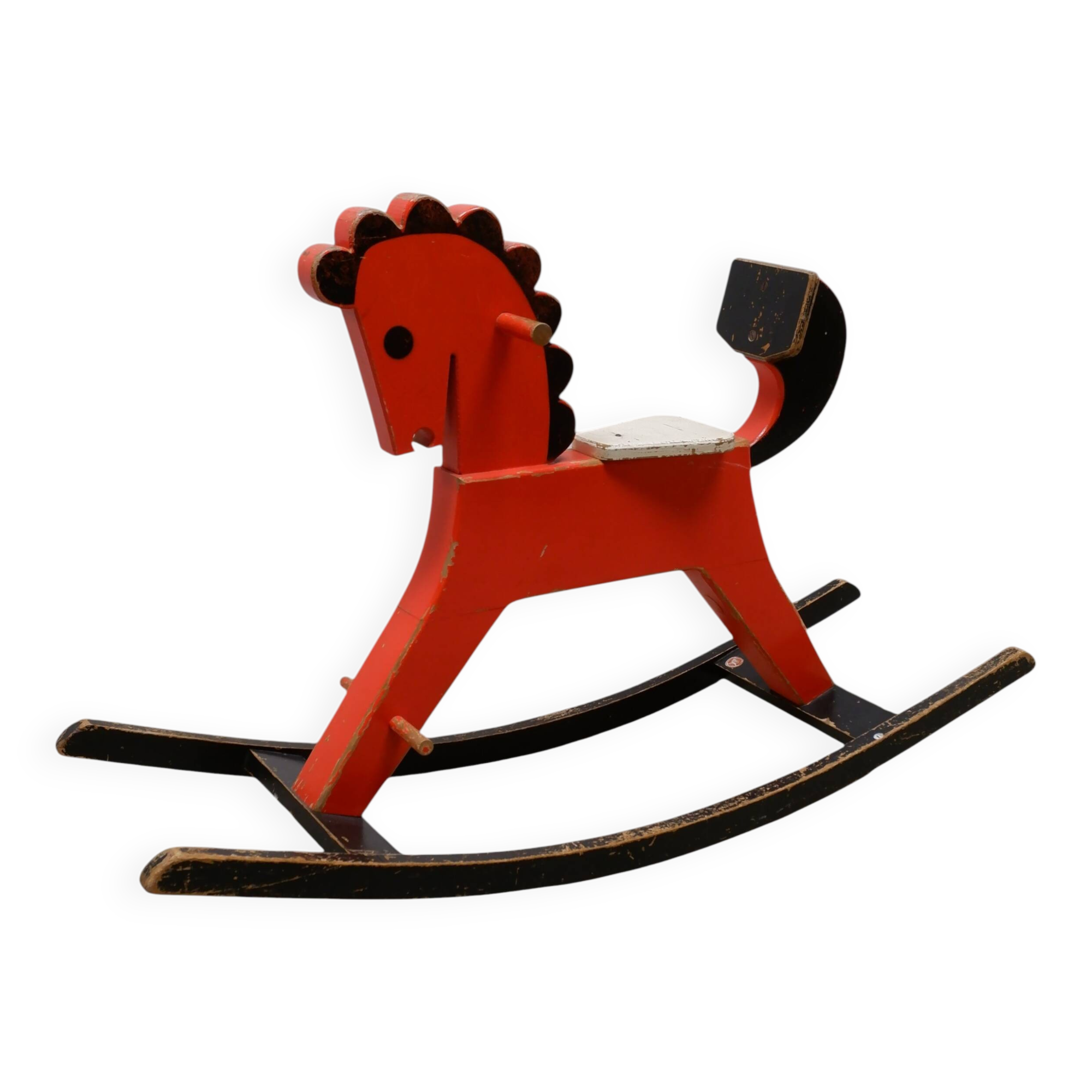 Konrad Keller rocking horse, 1950s