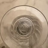 3 old blown glasses