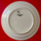 Porcelain dessert service with floral decoration