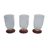 Tiny digestive glasses