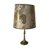 Lampe à poser pied laiton