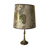 Lampe à poser pied laiton