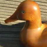 Duck deco wood