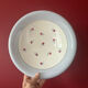 Vintage flower plate