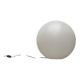 Vintage floor lamp in the shape of a globe from the French space age by SCE, France.
