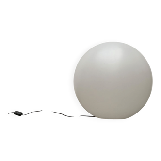 Vintage floor lamp in the shape of a globe from the French space age by SCE, France.