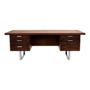 Bureau de direction en palissandre par Trevor Chinn et Ray Leigh pour Gordon Russell.