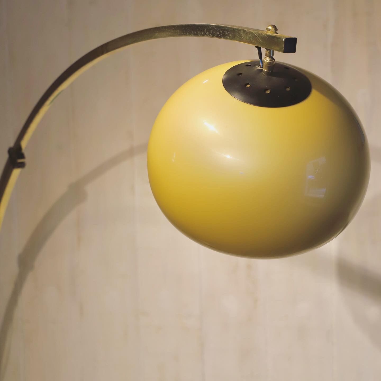 Arcos telescopic lamppost marble foot, 1970