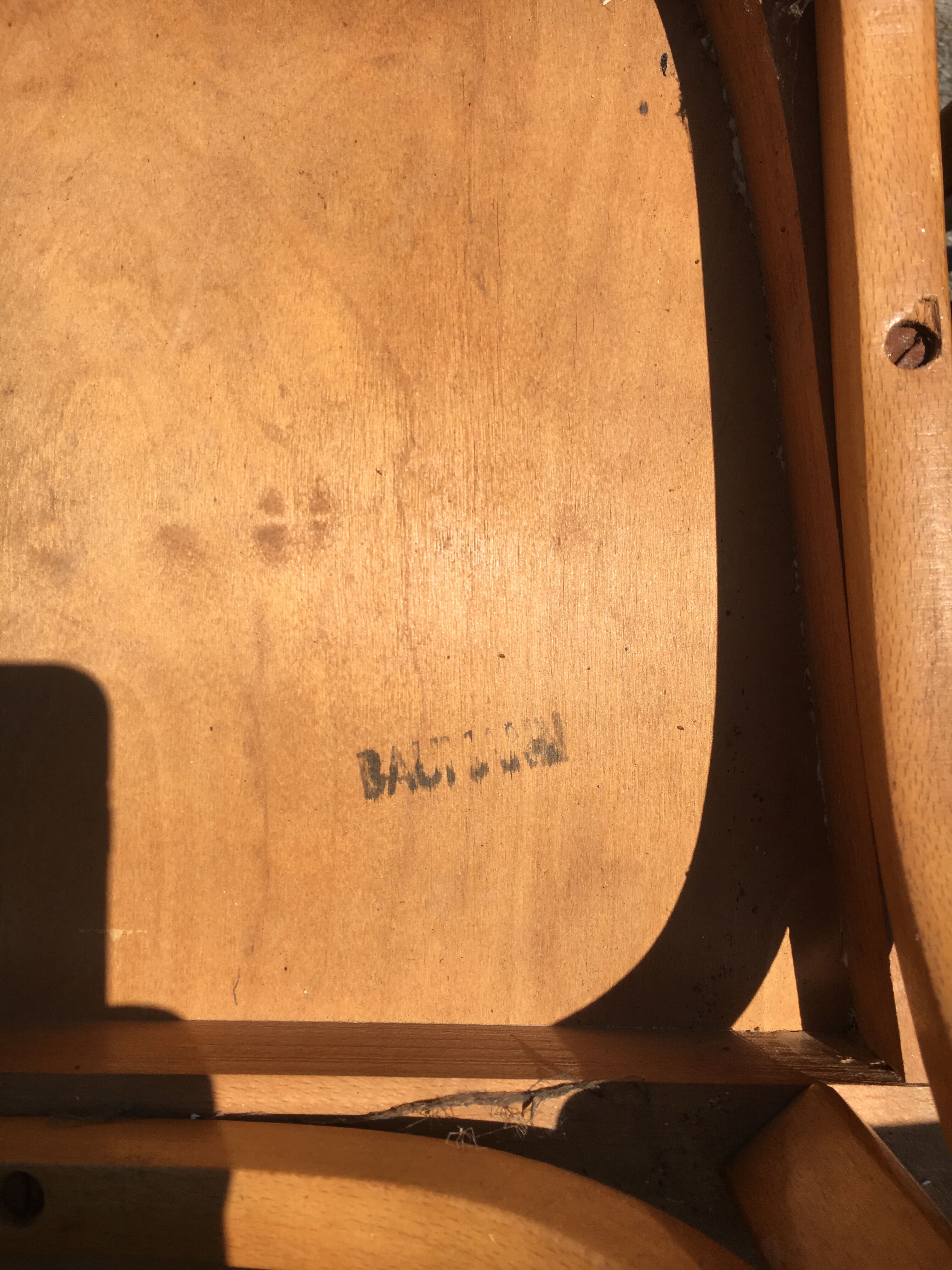 Pair of chairs Bistro Baumann