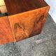 Vintage 1960s enfilade from Prague in brown wood, with 4 drawers and 1 door, Mid-Century style.
