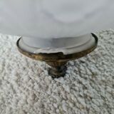 Art Deco frosted glass ceiling lamp