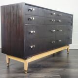 G-Plan Black Double Chest of Drawers, 1960s