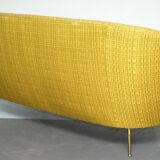 Two-Seater Sofa in the Style of Ico Parisi, Italy, 1950s
