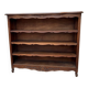Bibus bookcase in carved wood