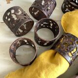 Set of 8 napkin rings