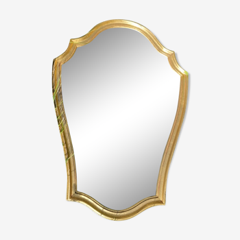 Golden mirror 39x54cm