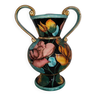 Ceramic vase Vallauris 1960