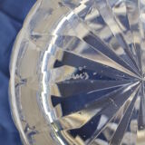 Ice bucket ice cubes signed crystal Saint Louis