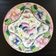 Old floral decoration plate