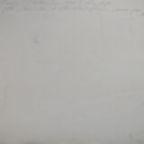 Drawing signed tauzin mario: regard chien au repos, black pencil original 1970s, charcoal