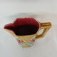 Pitcher dabbling with floral decoration onnaing France