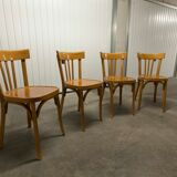 Set of 4 chairs baumann 1981