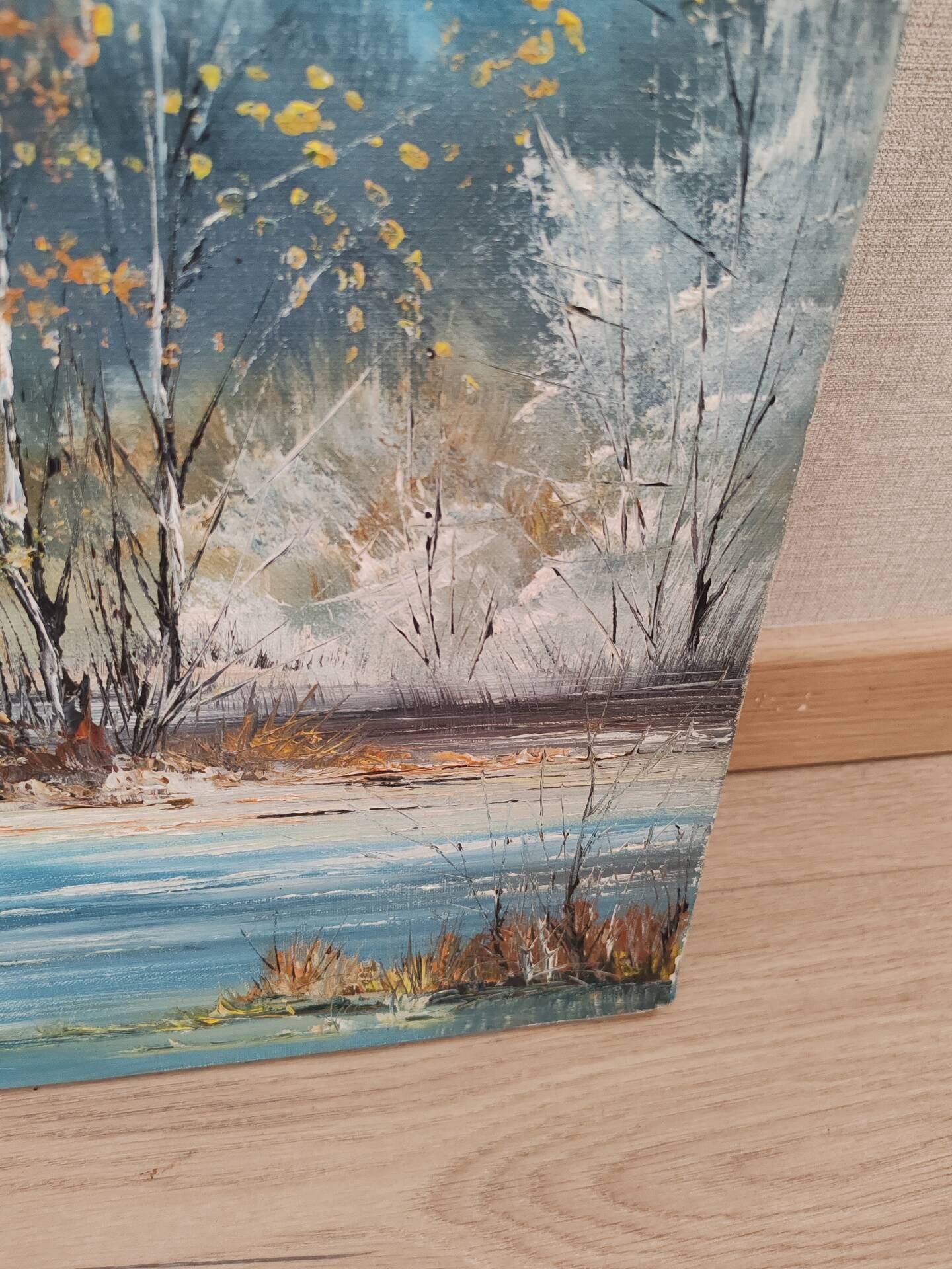 Huile sur toile