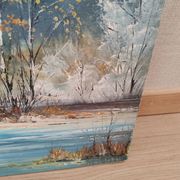 Huile sur toile