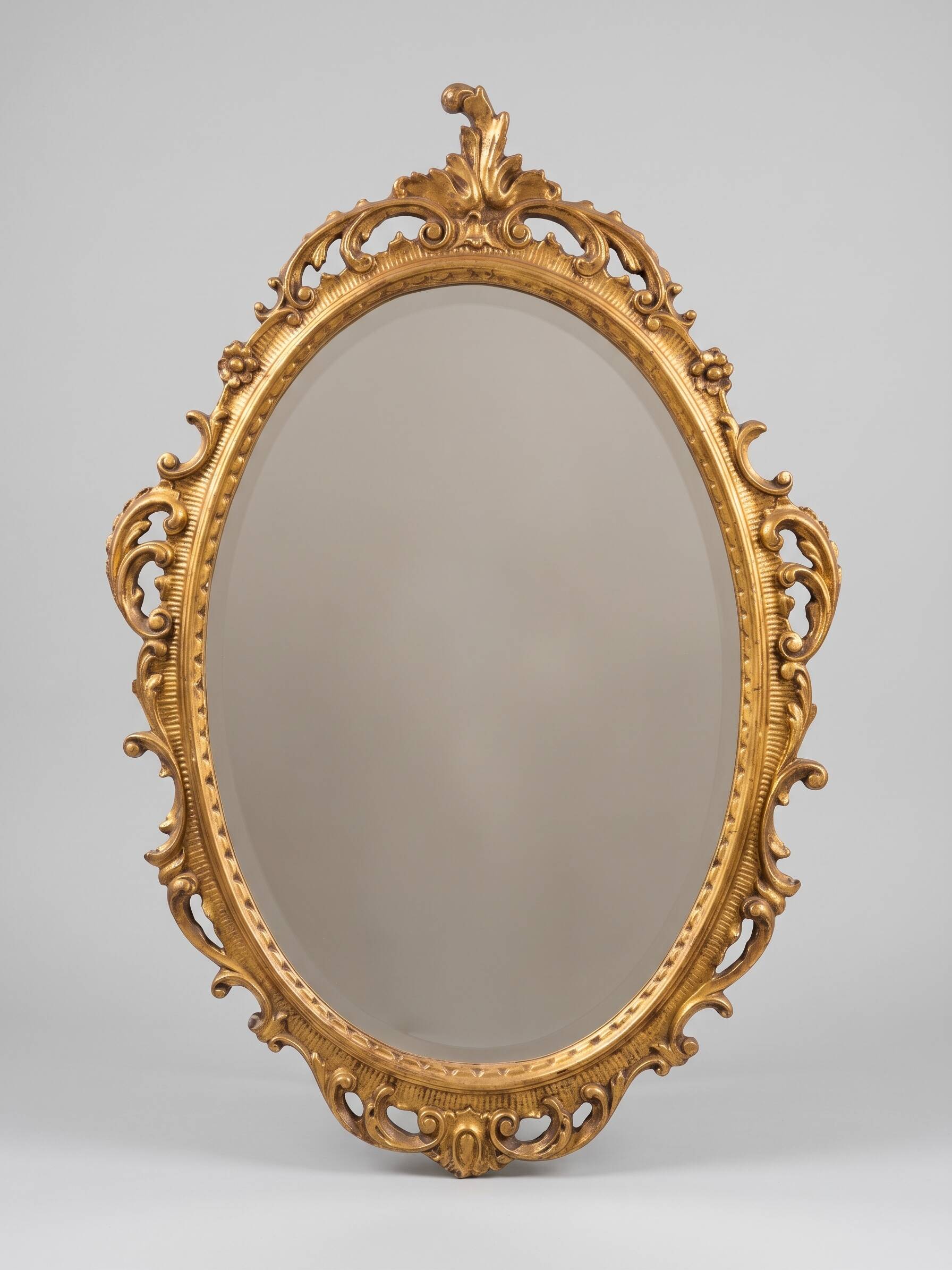 Miroir dorée baroque