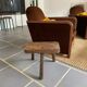 Antique tripod farm stool