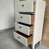 High chest of drawers with 4 original vintage drawers from the 1950s