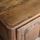 Rare: small piece of solid oak furniture (late 19th century). Bedside table, side table, wardrobe.