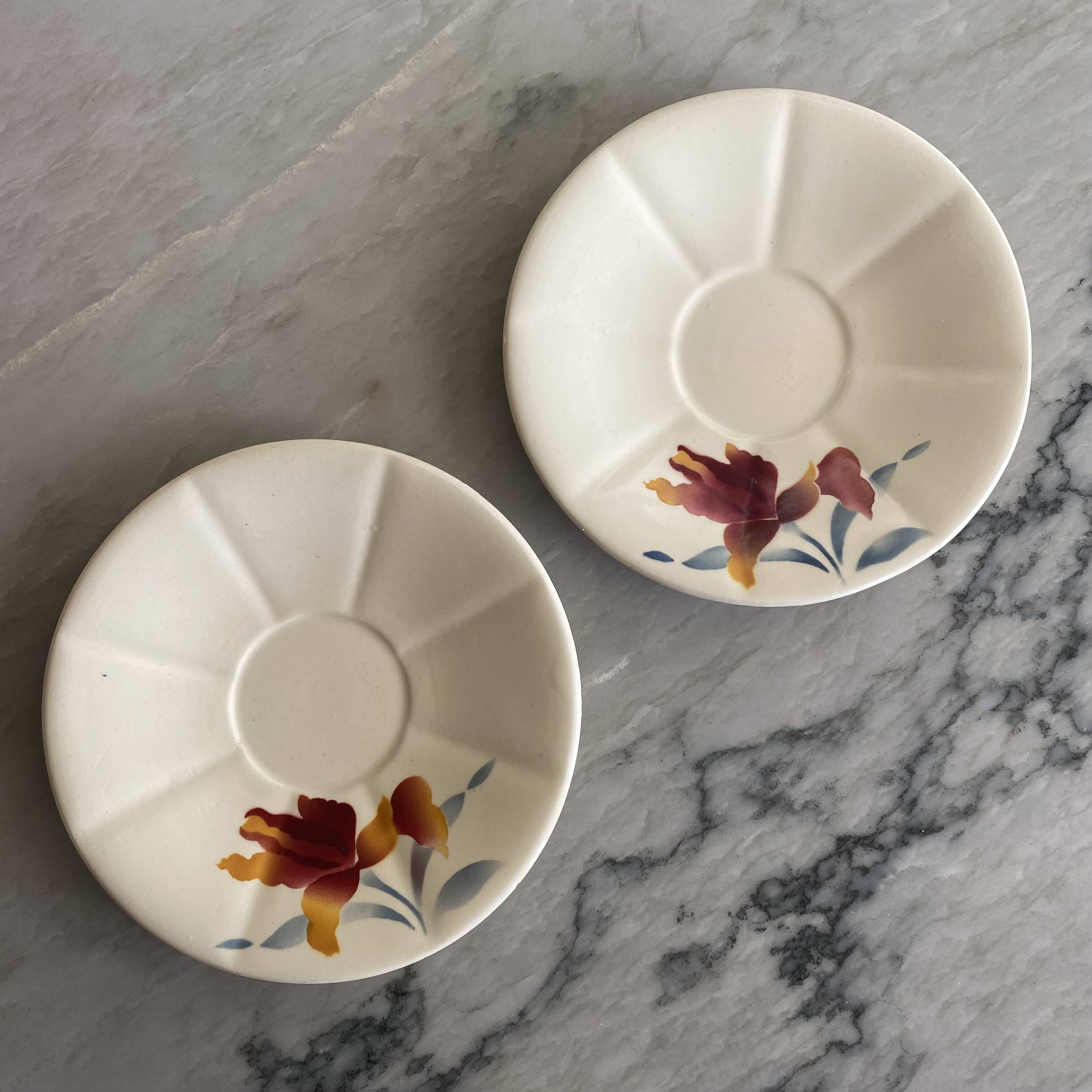 Coffee cup and saucer x2