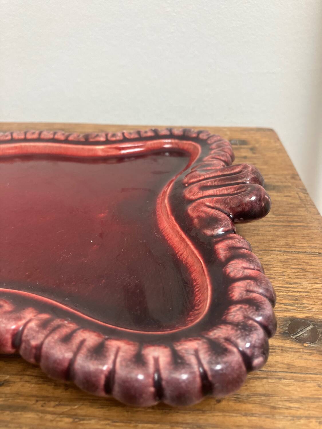 Ceramidi à marseille plat / grand vide poche 1950