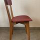 Set de 4 chaises bistrot vintage, années 50 (Taille adulte)