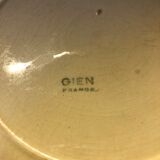24 hollow faience plates by GIEN