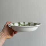 Two flat salad bowls from Moulin des Loups