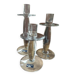 Lot de 3 bougeoirs en - taille