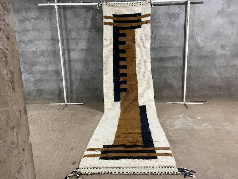Handmade hallway runner 350cm x 80cm