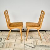 Set of 2 Dining Chairs, 1960s, Czechoslovakia
